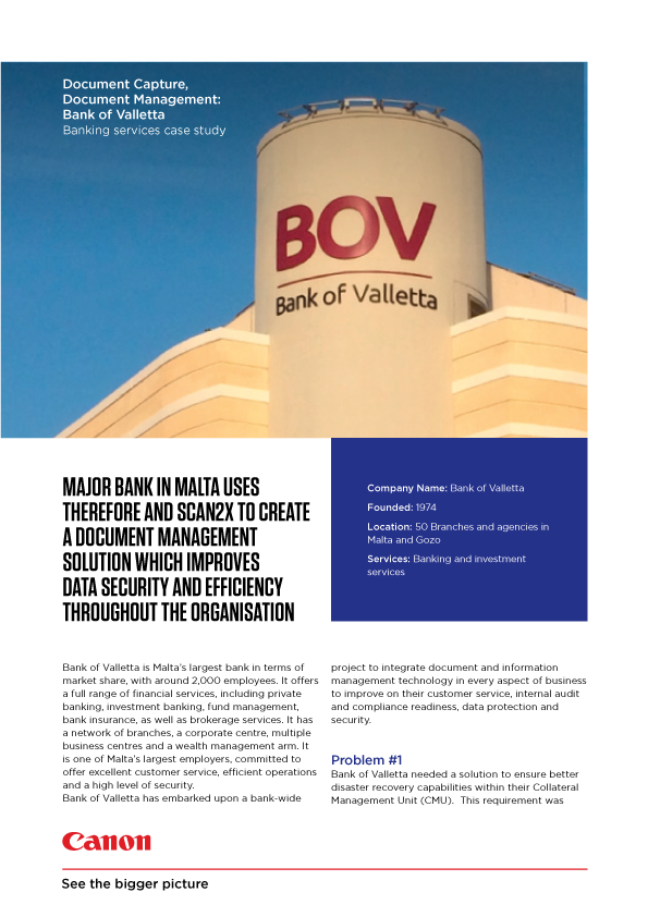 BOV Case Study Brochure